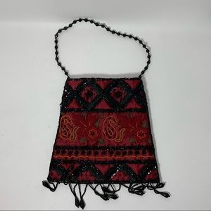 Valerie Stevens Embroidered Sequins and Bead Purse